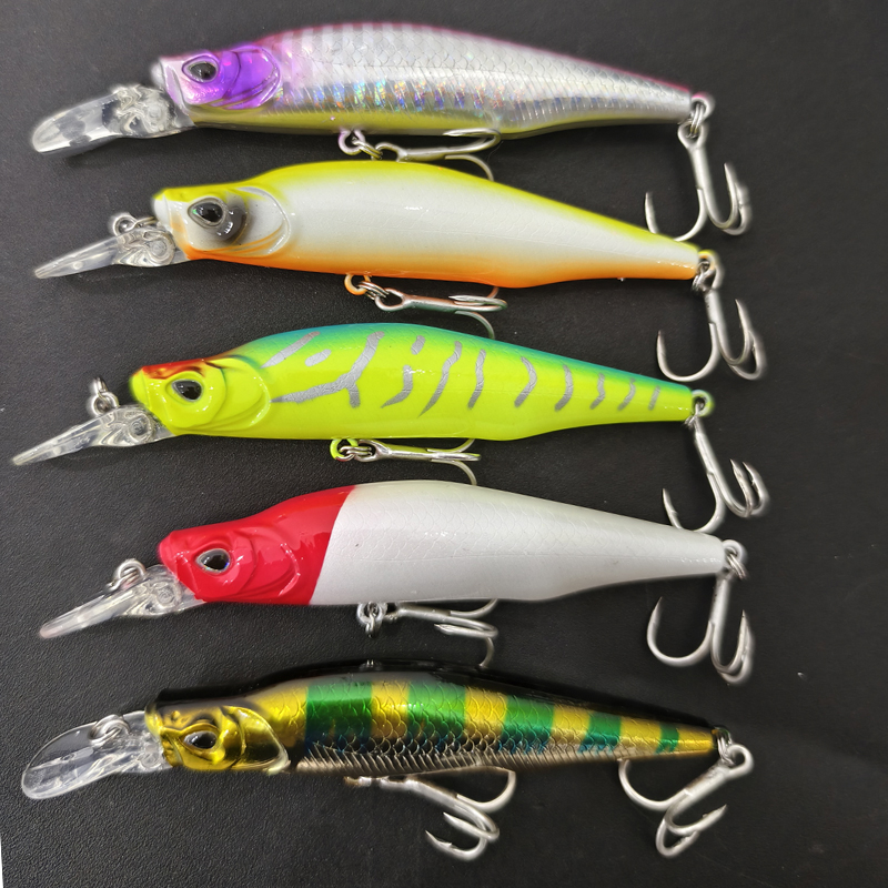 Fishing Lure Jerkbait - เหยื่อตกปลาแบบจม 85 มม. 12.5 กรัม ดีไซน์ญี่ปุ่น