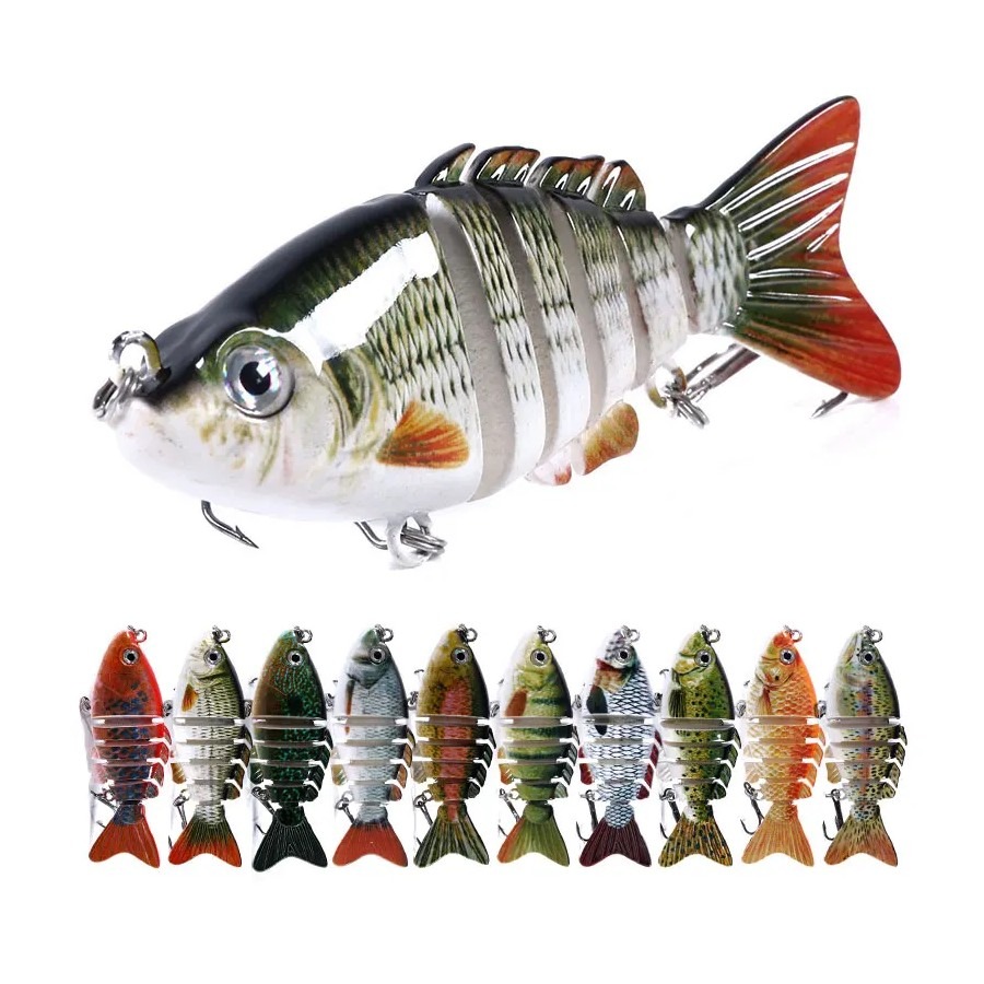 Fishing Lure Popper - เหยื่อตกปลาแบบสมจริง 1 ชิ้น ขนาด 8 ซม.