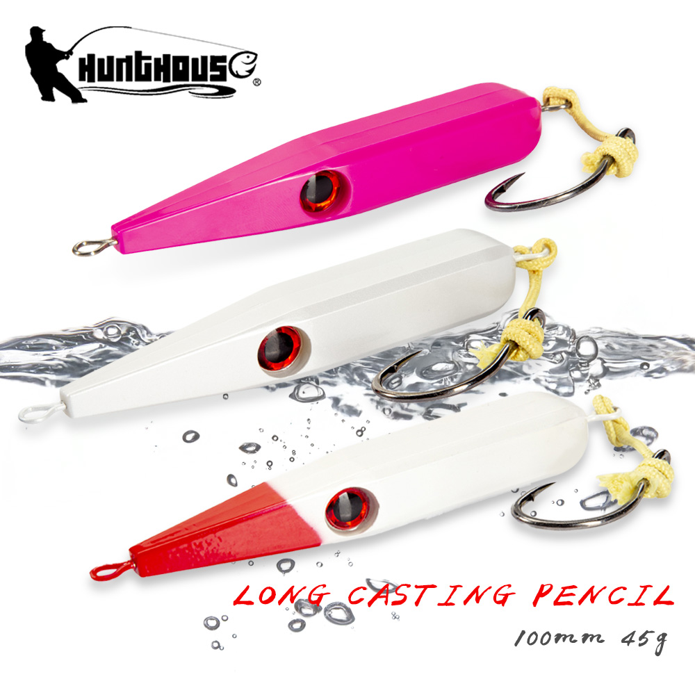 Fishing Lure Buzzbait - ฮันทเฮาส์ ชุดเหยื่อตกปลาแบบจมลึก 2 ชิ้น ขนาด 100