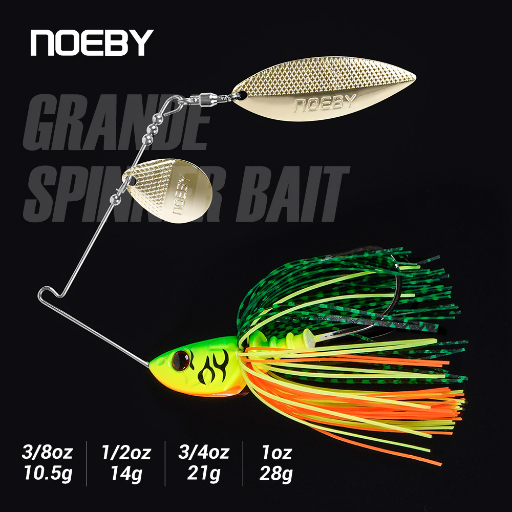 Noeby Spinnerbait 10.5G 14G 21 - Fishing Lure Spoon บทวิจารณ์และราคา