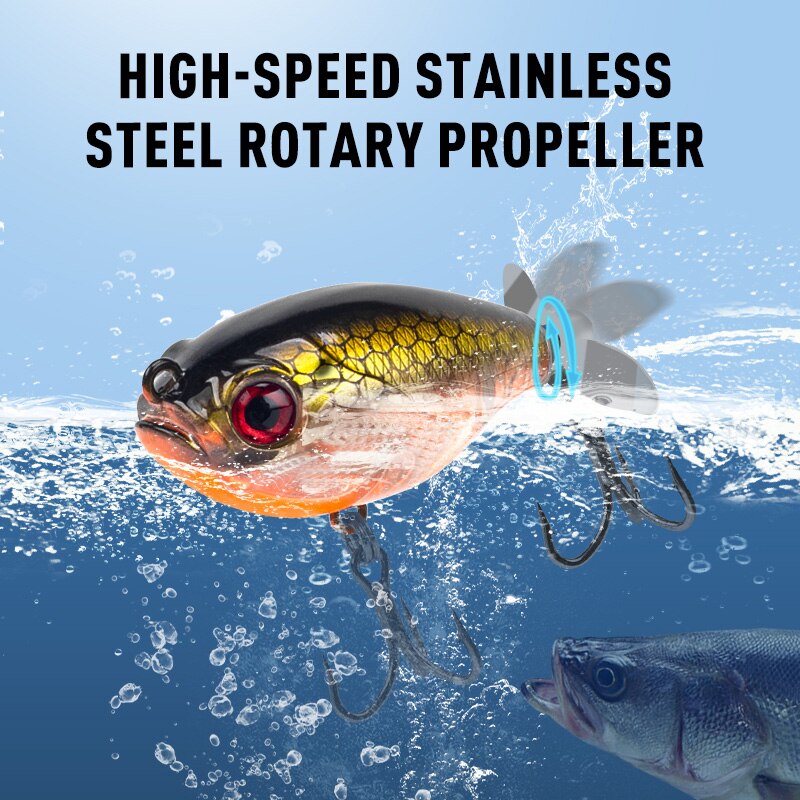 เหยื่อล่อปลาเหยื่อปลอมชนิดแข็ง - Fishing Lure Topwater บทวิจารณ์และราคา