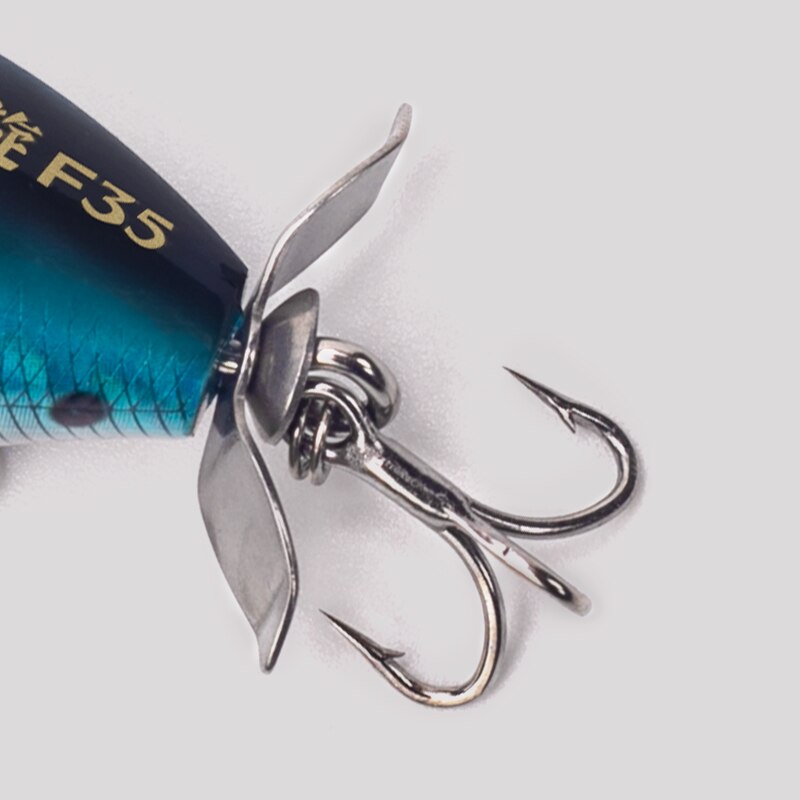 เหยื่อล่อปลาเหยื่อปลอมชนิดแข็ง - Fishing Lure Topwater บทวิจารณ์และราคา