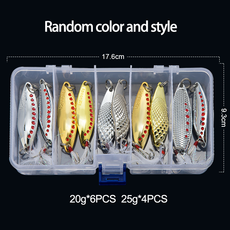 ช้อนโลหะ Spinner Fishing Lure  - Fishing Lure Spinner บทวิจารณ์และราคา