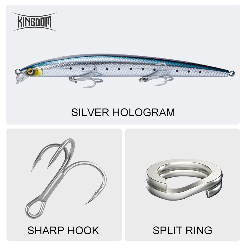 เหยื่อตกปลา Kingdom Isca ขนาด  - Fishing Lure Topwater บทวิจารณ์และราคา