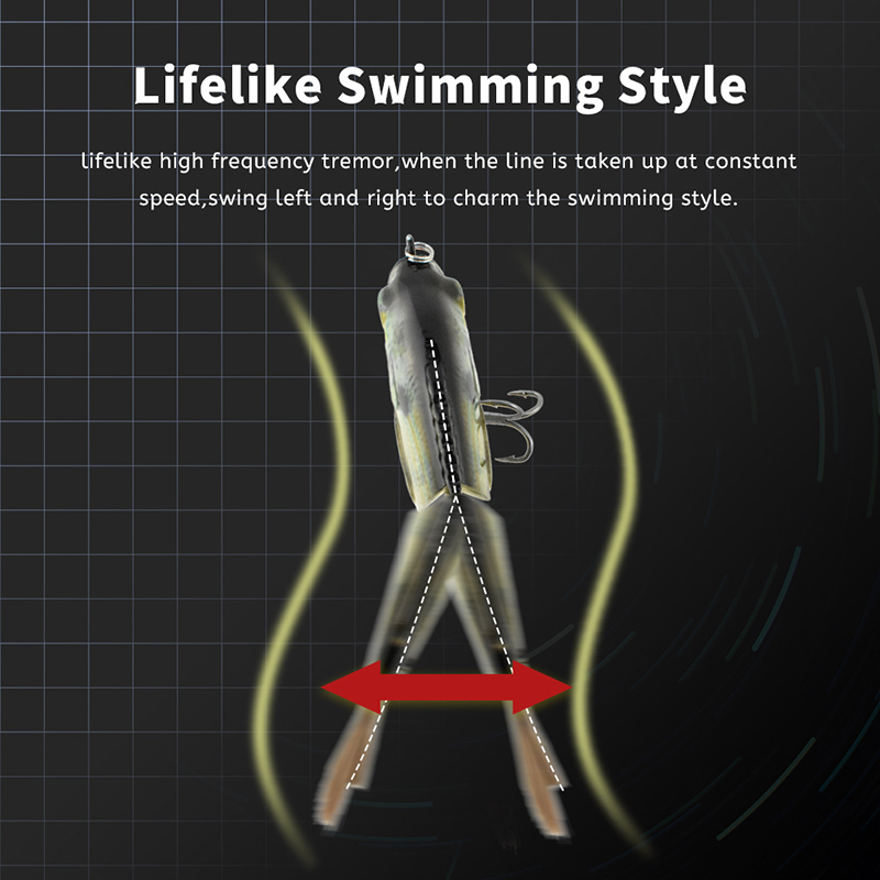 เหยื่อปลอมแบบสองส่วน ขนาด 13 ซ - Fishing Lure Popper บทวิจารณ์และราคา