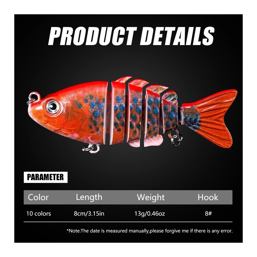 เหยื่อตกปลาแบบสมจริง 1 ชิ้น ขน - Fishing Lure Popper บทวิจารณ์และราคา