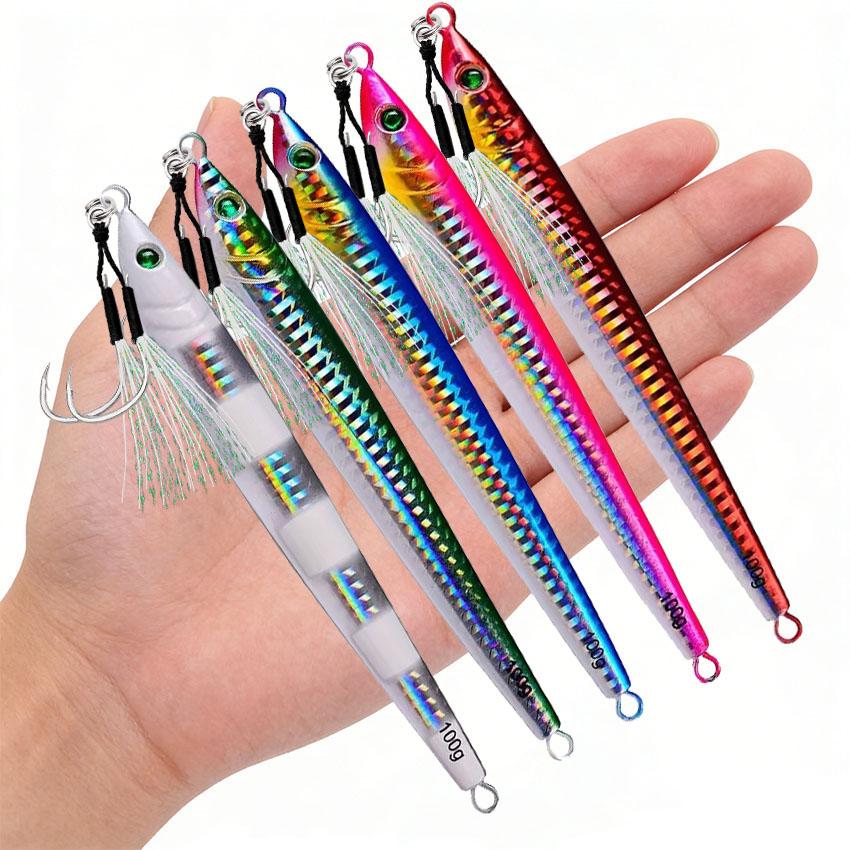 โลหะหล่อ Jig Fishing Lure 5PC  - Fishing Lure Buzzbait บทวิจารณ์และราคา