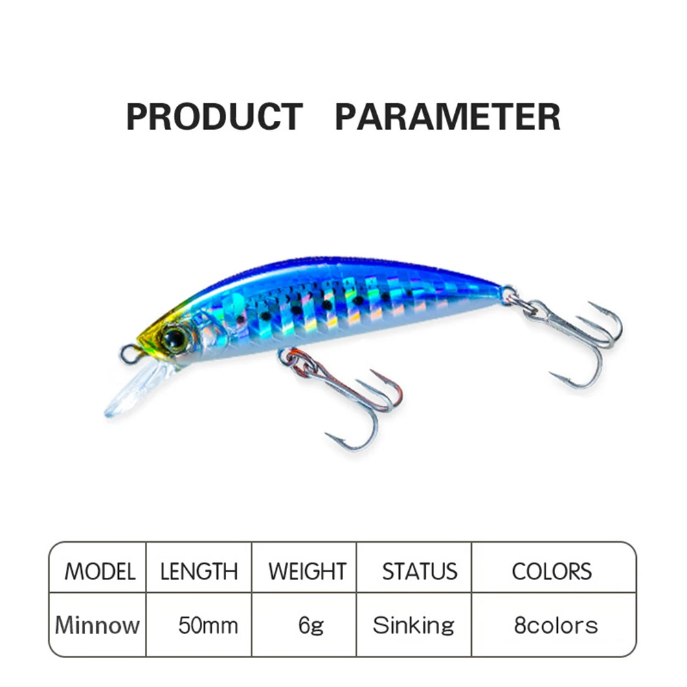 5cm 6g เหยื่อตกปลาฮาร์ดคอร์ LG - Fishing Lure Jerkbait บทวิจารณ์และราคา