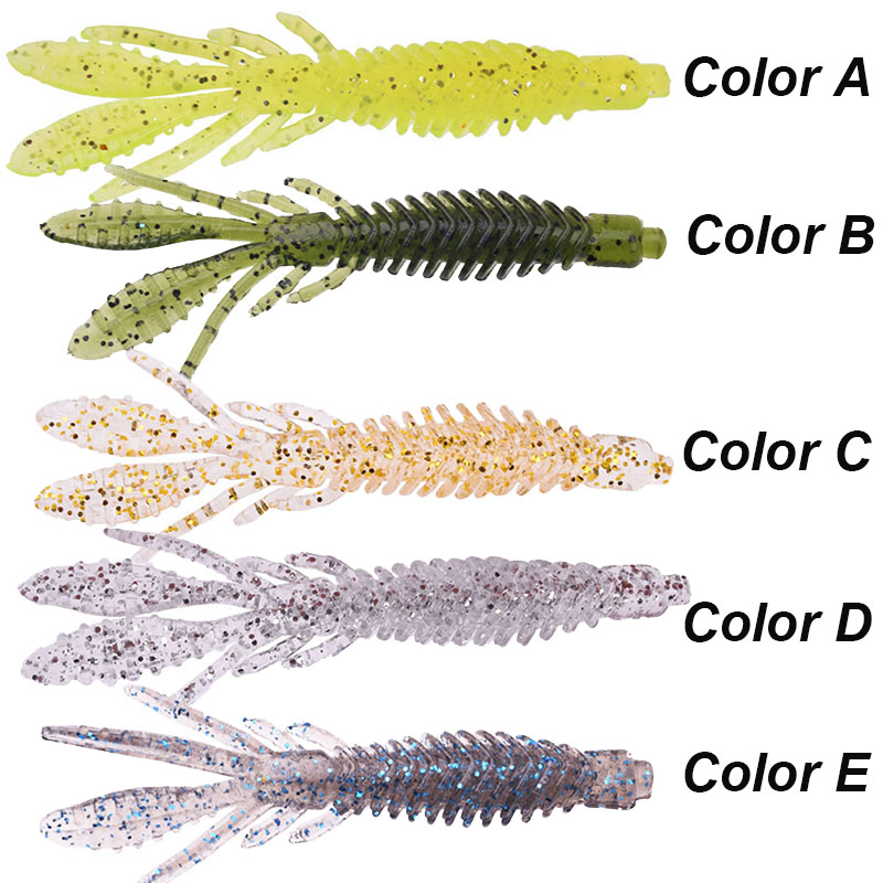 WESTBASS 5PCS Larva เหยื่อ1.8G - Fishing Lure Soft Plastic บทวิจารณ์และราคา