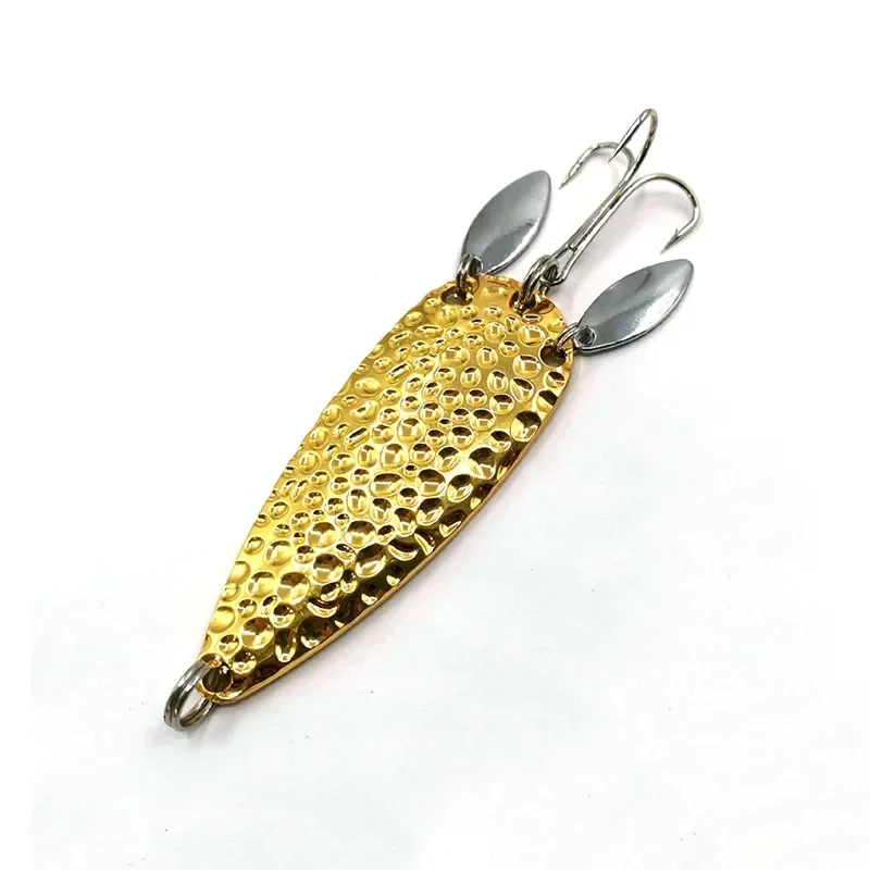 1 ชิ้นช้อนโลหะ Spinnerbait คู่ - Fishing Lure Spoon บทวิจารณ์และราคา