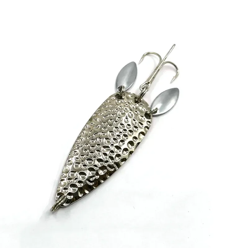 1 ชิ้นช้อนโลหะ Spinnerbait คู่ - Fishing Lure Spoon บทวิจารณ์และราคา