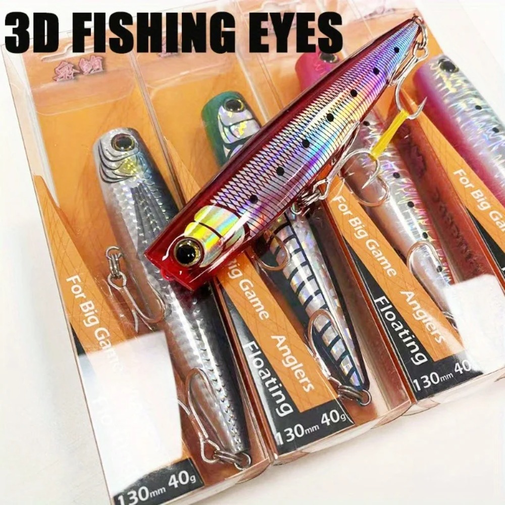 เหยื่อปลอม ABS ขนาดใหญ่ 1 ชิ้น - Fishing Lure Popper บทวิจารณ์และราคา