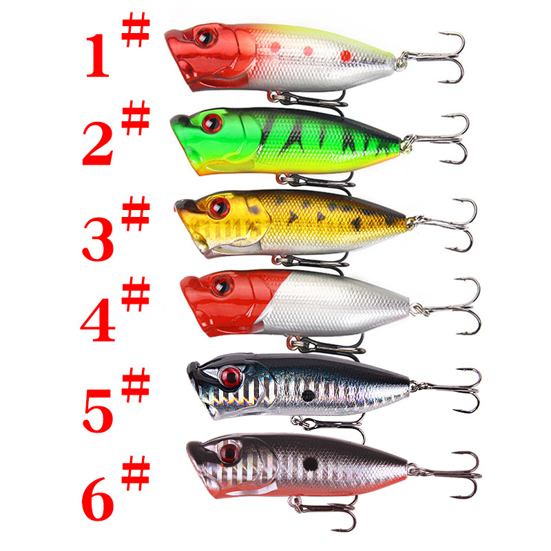 เหยื่อปลอมแบบลอยน้ำ 6.5 ซม./10 - Fishing Lure Topwater บทวิจารณ์และราคา
