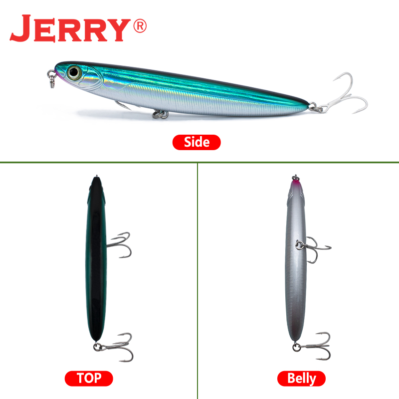 Jerry พื้นผิวดินสอลอยล่อ 110 ม - Fishing Lure Topwater บทวิจารณ์และราคา